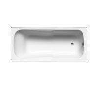 Kaldewei Baignoire rectangulaire Dyna Set 622 180 x 80 cm blanc alpin effet nacré