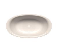 Kaldewei Ellipso bain duo 286230003231 190x100cm, ovale, effet perle antidérapant, pergamon