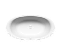 Kaldewei ELLIPSO DUO OVAL 232-7 Badewanne 286249130001 freistehend, 190 x 100 cm Invisible Grip, glänzend, alpinweiß