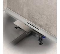 KALDEWEI FLOW Caniveau de douche, pour une installation à plat DN 40, 940100010930+687744810000,