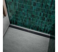 Kaldewei Caniveau de douche FlowLine Zero – 120 cm Noir mat