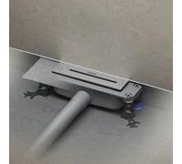 Kaldewei FLOWPOINT-Set : bonde ponctuelle 2410 avec système de drainage horizontal FLOWDRAIN 4204