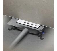 Kaldewei FLOWPOINT-Set : bonde ponctuelle 2410 avec système de drainage horizontal FLOWDRAIN 4204
