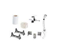 Kaldewei kit d'installation 687676490000 à 5041, avec robinetterie, pour baignoire