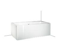 Kaldewei MEISTERSTÜCK CONODUO 1 LINKS ECKEINBAU (2-SEITIG) 1702-4081 Badewanne 201440811001 170 x 75 cm Invisible Grip, glänzend, alpinweiß