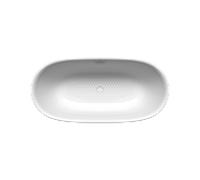 Kaldewei Meisterstück OYO DUO baignoire en îlot 1050-4034 205043640001 163 x 77 cm, avec trop-plein, blanc alpin