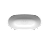 Kaldewei Meisterstück OYO DUO baignoire en îlot 1050-4035 205043650001 163 x 77 cm, sans trop-plein, blanc alpin