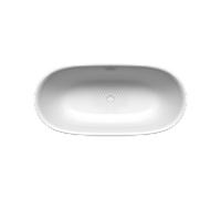 Kaldewei Meisterstück OYO DUO baignoire en îlot 1051-4034 205143633001 173 x 82 cm, avec trop-plein, avec effet perlant , blanc alpin