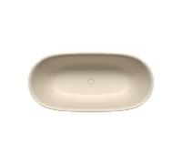 KALDEWEI MEISTERSTÜCK OYO DUO Mod. 1051-4035, Baignoire en pose libre, 1730x820mm, sans trop-plein, 205143540661, Couleur: Beige chaud 20