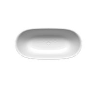 Kaldewei Meisterstück OYO DUO baignoire en îlot 1051-4035 205143573001 173 x 82 cm, sans trop-plein, avec effet perlant , blanc alpin