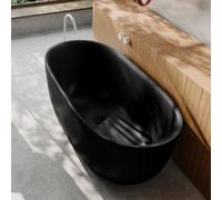 Kaldewei Baignoire autoportante Meisterstück Oyo Duo 163 x 77 cm ovale Gris froid 90