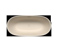 KALDEWEI MEISTERSTÜCK OYO DUO Mod. 1050-4034, Baignoire en pose libre, 1630x770mm, avec trop-plein, 205043530661, Couleur: Beige chaud 20