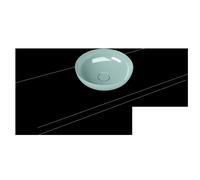 KALDEWEI MIENA cuvette de lavabo, 3180, autour de, sans trop-plein, diamètre 450mm, 0, 909306003679, Couleur: Toucher doux avec effet perlÃ©