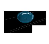 KALDEWEI MIENA cuvette de lavabo, 3181,autour de, sans trop-plein, diamètre 380mm, 0, 909406003678, Couleur: RÃªve profond avec effet perlÃ©