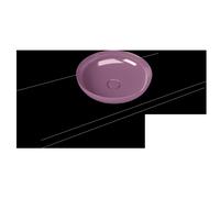 KALDEWEI MIENA cuvette de lavabo, 3181,autour de, sans trop-plein, diamètre 380mm, 0, 909406003680, Couleur: Sweet Love avec effet de perles