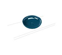 Kaldewei Miena vasque 909406003678 3181, Ø 38 cm, Deep Dream, effet perlant , sans trop-plein, sans trou pour robinet, insonorisation