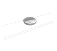 Kaldewei Miena vasque 909406003711 sans trop-plein, 38 cm, effet perlant blanc mat