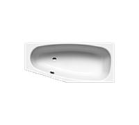 Kaldewei Advantage - Baignoire asymétrique Mini gauche 836, 157x70/48 cm, antidérapant, blanc 225230000001