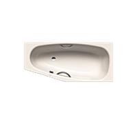 Kaldewei Mini star baignoire à gauche 224934013231 157x75 / 50cm, effet perle antidérapant complet, pergamon