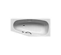 Kaldewei Mini star bain gauche 225330003199 157x70 / 47.5cm, effet perle antidérapant, manhattan