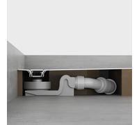 KALDEWEI NEXSYS Garniture de vidage ultra plate pour une installation à plat, 687771220000,