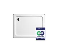 KALDEWEI Plan de douche 555-1 80x120cm, 448200010001, Couleur: Blanc