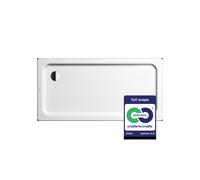 KALDEWEI Plan de douche XXL 423-1 70x140cm, 432300010001, Couleur: Blanc