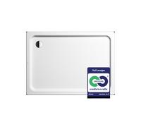 KALDEWEI Plan de douche XXL 427-1 100x140cm, 432700010001, Couleur: Blanc