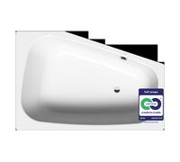 KALDEWEI PLAZA DUO gauche 192 180x120cm / 80cm, 237200010001, Couleur: Blanc