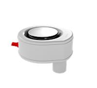 Kaldewei Kit d'écoulement KA 90 pour receveurs de douche vertical chromé 687772550999