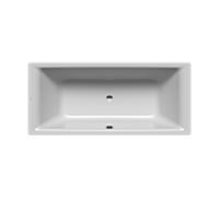 Kaldewei Puro bain duo 266400013199 180x80cm, trop-plein au milieu, effet perlant, manhattan