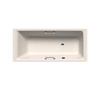 Kaldewei Puro star bath 255830000231 170x75cm, trop-plein sur le côté, antidérapant, pergamon