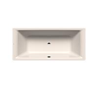 Kaldewei Puro bain duo 266400010231 180x80cm, trop-plein au milieu, pergamon