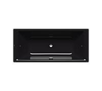 Kaldewei Puro bain duo 266430003701 180x80cm, trop-plein au centre, effet perle antidérapant, noir