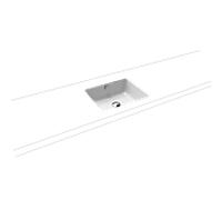 Kaldewei Lavabo Puro 3159 rectangulaire sous-plan 46 x 38,5 cm blanc brillant 900906003001
