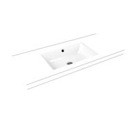 Kaldewei Puro lavabo 60x38.5 cm rectangulaire sous plan blanc mat 901006003711