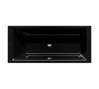 KALDEWEI PURO NEXT COMBI Baignoires rectangulaires avec zone de douche à droite, Modèle 1437, 190x90cm, 143700013701, Couleur: Noir avec effet nacré