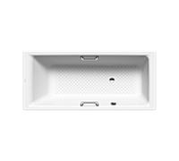 Kaldewei Puro star bath 255934010001 180x80cm, trop-plein sur le côté, anti-dérapant complet, blanc