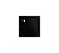 Kaldewei receveur de douche plan de douche 440248040701 100x100x6,5cm, avec support, noir