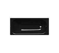 Kaldewei Saniform plus baignoire 112534010701 160x75cm, antidérapant complet, noir