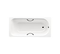Kaldewei Advantage - Baignoire Saniform Plus Star 330, 140x70 cm, avec trous pour poignées, antidérapante sur toute la surface, blanche 133034010001