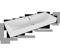 KALDEWEI SILENIO Lavabo à poser SILENIO 3049 1200x460x120 mm, 906406033001, Exécution: 1x3 trou de coulée avec trop-plein