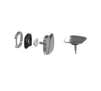 KALDEWEI SQUARE TWIST Plus Cache KA 4119 pour garniture de vidage et de trop-plein avec remplissage, 687772850999, KA 4119