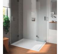 Kaldewei Superplan Classic receveur de douche 405- 2000 430530023001 110x90x2,5 cm, blanc effet perlant , antidérapant complet