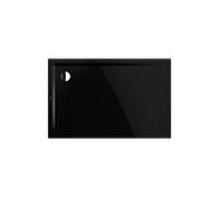 KALDEWEI SUPERPLAN 1850-5, Receveurs de douche avec support de receveur extra-plat, 110x90cm, 385047980701, Couleur: Noir