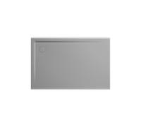 Kaldewei Superplan receveur de douche 385048043663 90x110x2,5cm, avec support, effet perlant , cool grey30