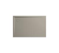 Kaldewei Superplan receveur de douche 385148043670 90x120x2,5cm, avec support, effet perlant , warm grey50