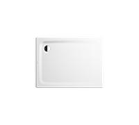 Kaldewei Superplan surface de douche classique 447747933001 75x90cm, plat, sangles, antidérapant effet perlant , blanc