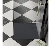 Kaldewei Superplan receveur de douche 383100013667 80x80x2,5cm, effet perlant , cool grey90