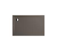 Kaldewei Superplan receveur de douche xxl 384600010673 80x170cm, plat, gris chaud80